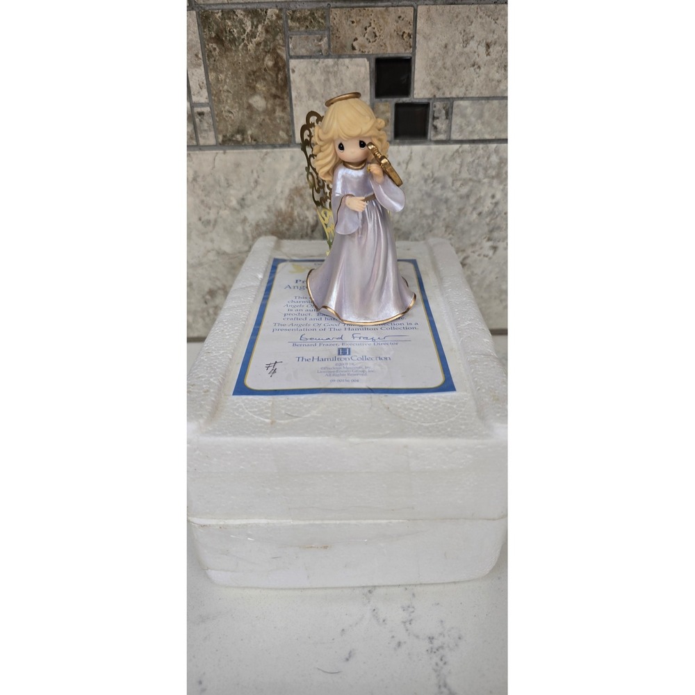 Precious Moments Angel Of Joy Figurine Hamilton Collection 09-00156-004 2005